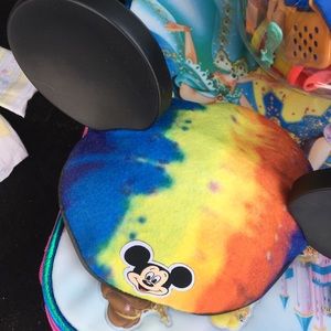 Tie dye Mickey Mouse ears